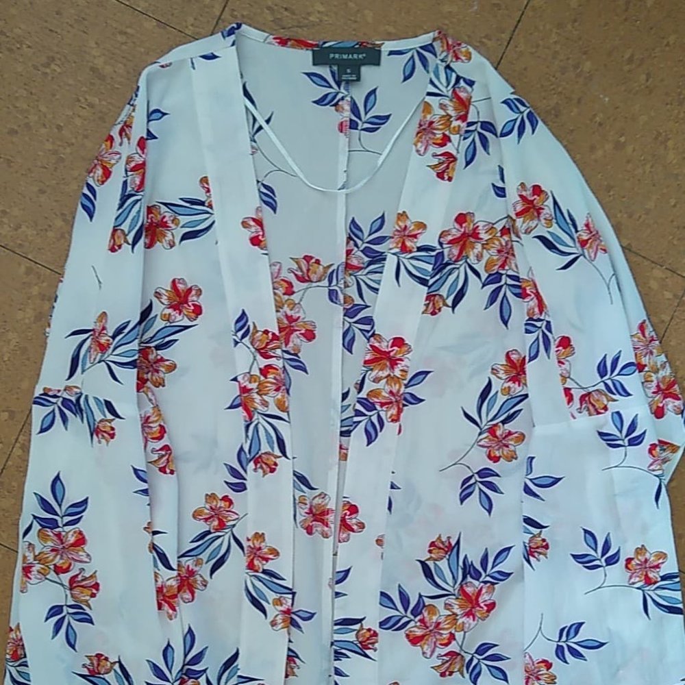 Women's Floral Cover Up Top
